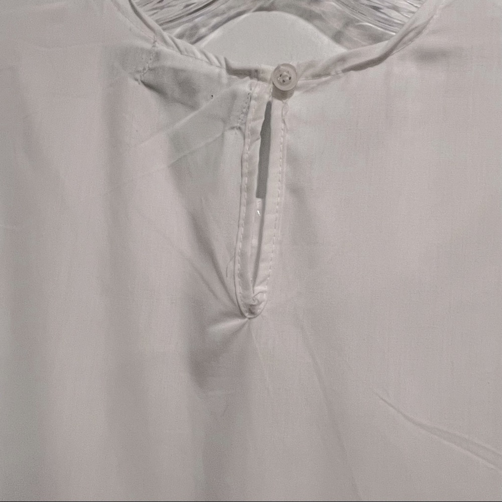 PRETTY LITTLE THING White Broderie Anglaise Smock Dress - Picture 11 of 12